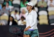 Madison Keys at the 2024 Charleston Open.